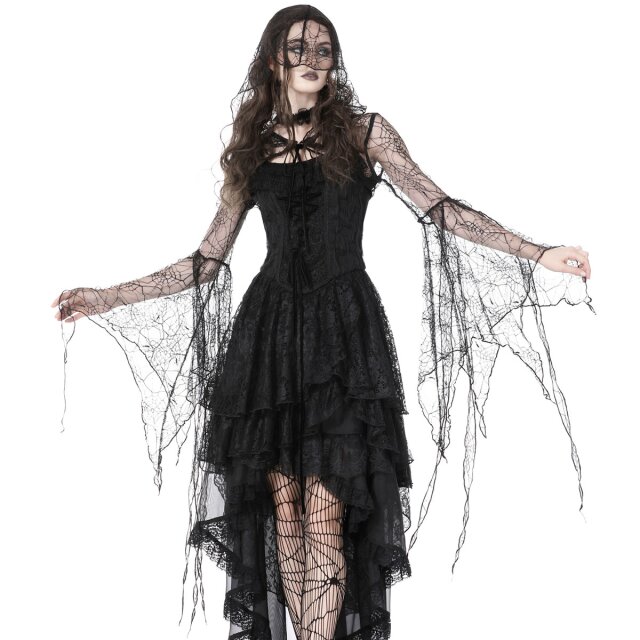 Dark In Love lace bolero Spinster with hood