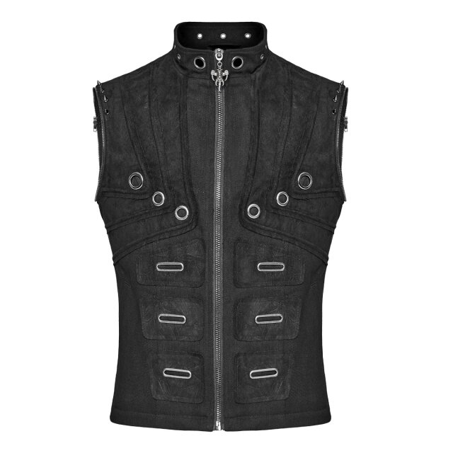 Punk Rave Convertible Coat Villain