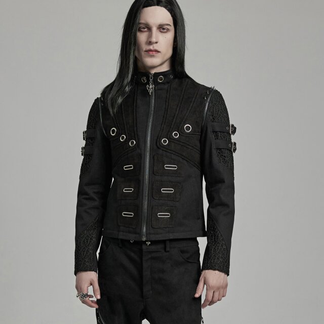 Punk Rave Convertible Coat Villain