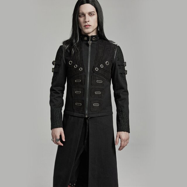 Punk Rave Convertible Coat Villain
