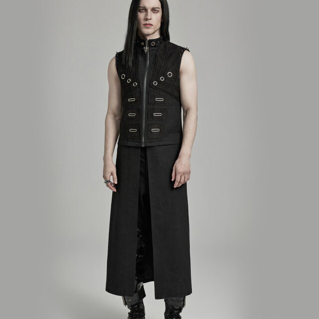 Punk Rave Convertible Coat Villain