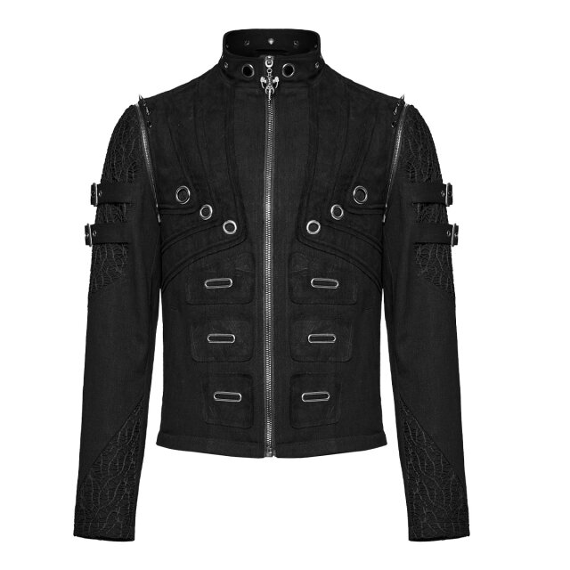 Punk Rave Convertible Coat Villain