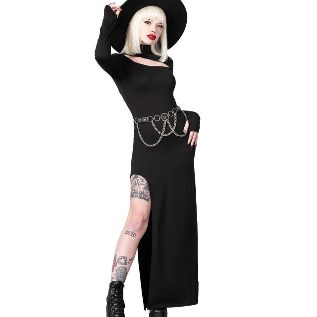 KILLSTAR Astaroth Langarm-Kleid L