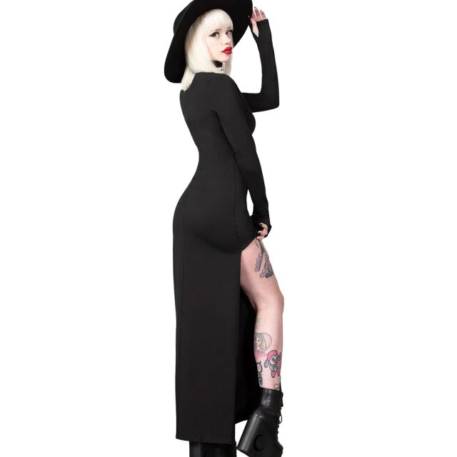 KILLSTAR Astaroth Langarm-Kleid S