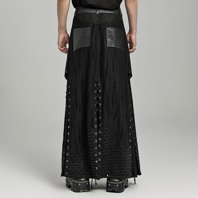 PUNK RAVE long gothic mens skirt Adrenalin