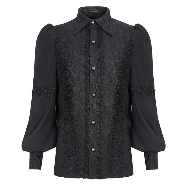 Victorian-Goth Devil Fashion Shirt Civilised Monster