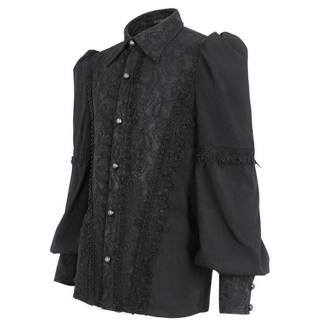 Victorian-Goth Devil Fashion Shirt Civilised Monster