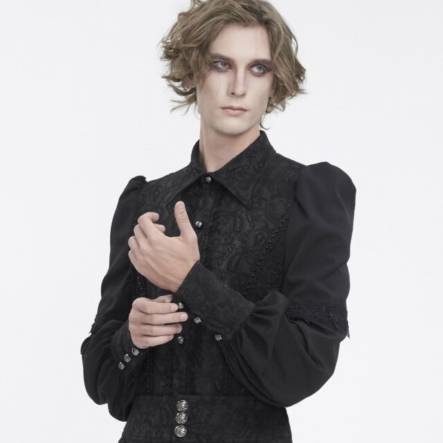 Victorian-Goth Devil Fashion Shirt Civilised Monster