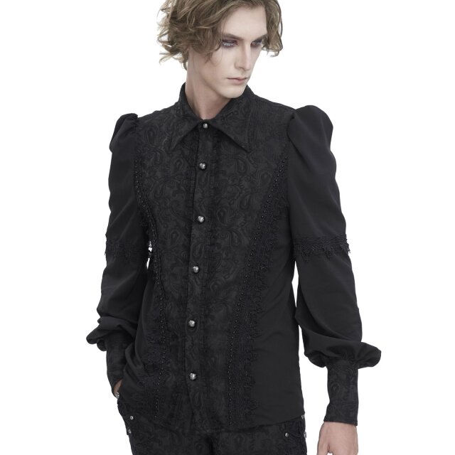 Victorian-Goth Devil Fashion Shirt Civilised Monster