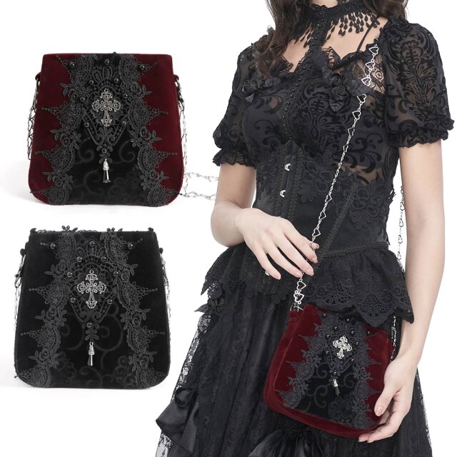 Romantic Victorian-style velvet bag (AS18001 &...