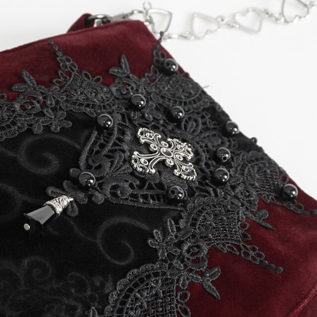 Victorian velvet bag My beloved Pomapdour