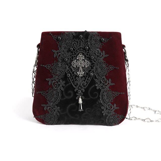 Victorian velvet bag My beloved Pomapdour