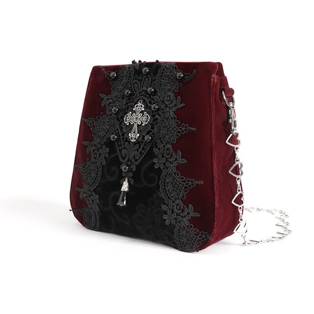Victorian velvet bag My beloved Pomapdour