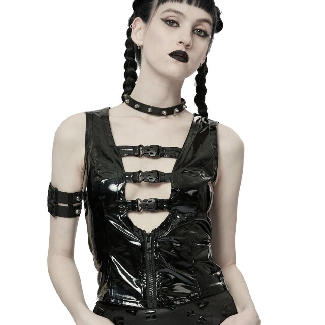 PUNK RAVE Cyber Lack Weste Nexus XS
