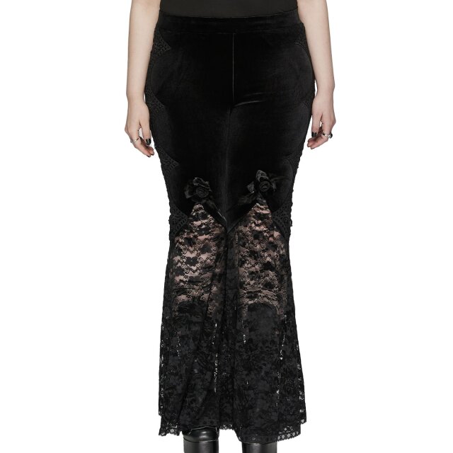 Punk Rave Plus Size Schlaghose Thorny temptation
