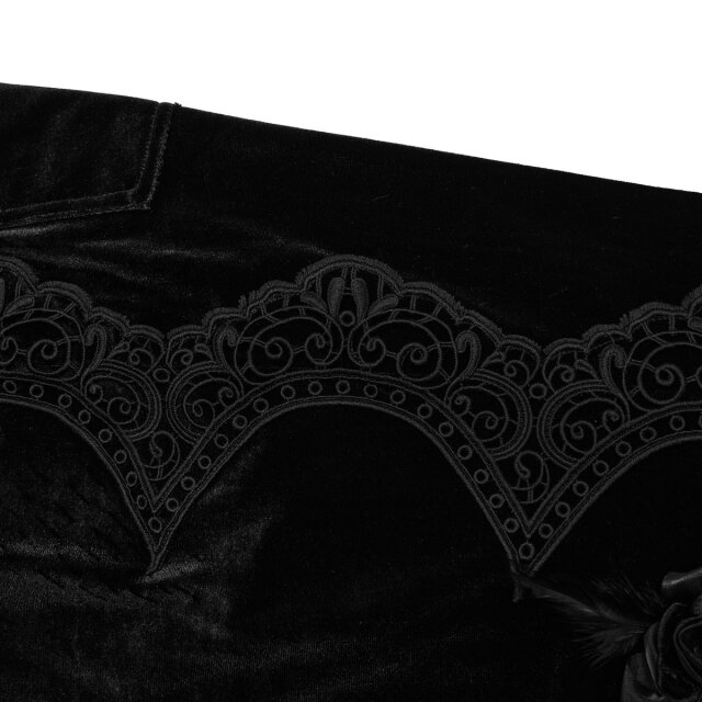 Punk Rave Plus Size Flare Trousers Thorny temptation