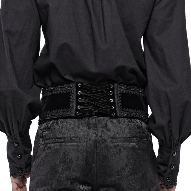 Punk Rave velvet cummerbund Erzengel