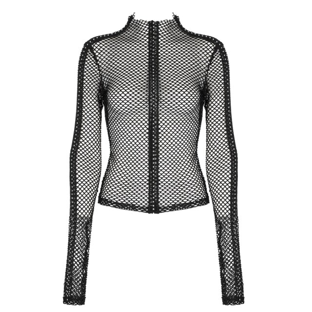 Punk Rave ladies mesh shirt Darkness Falls