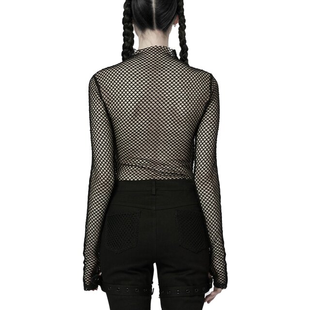 Punk Rave ladies mesh shirt Darkness Falls