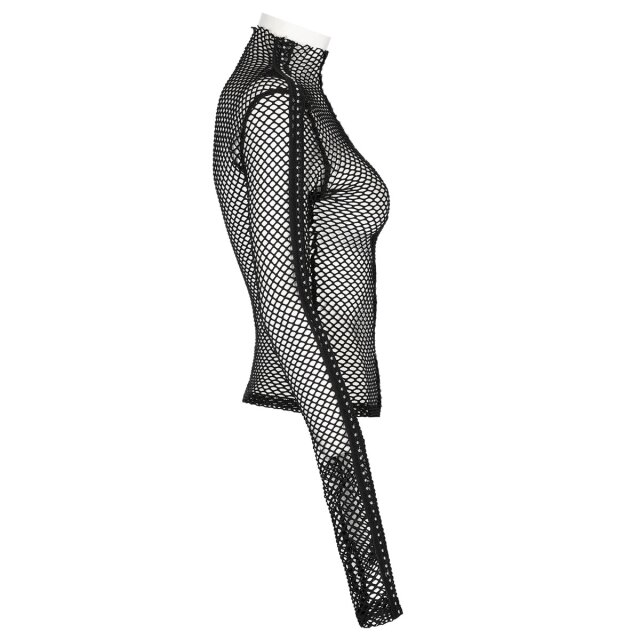Punk Rave ladies mesh shirt Darkness Falls