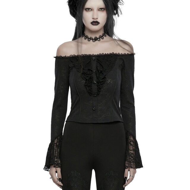 Punk Rave off-the-shoulder shirt Madame-Lydia
