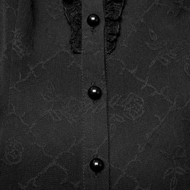 Punk Rave Bluse Grave Beauty