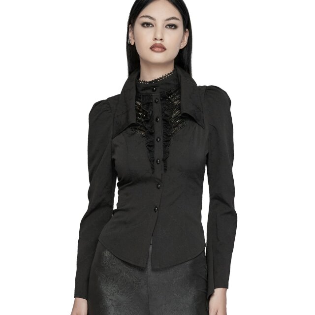 Punk Rave Bluse Grave Beauty