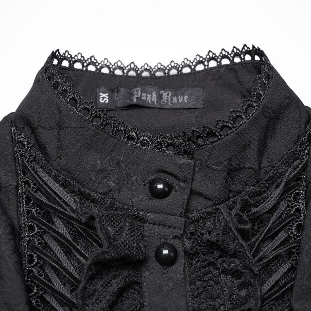 Punk Rave Bluse Grave Beauty