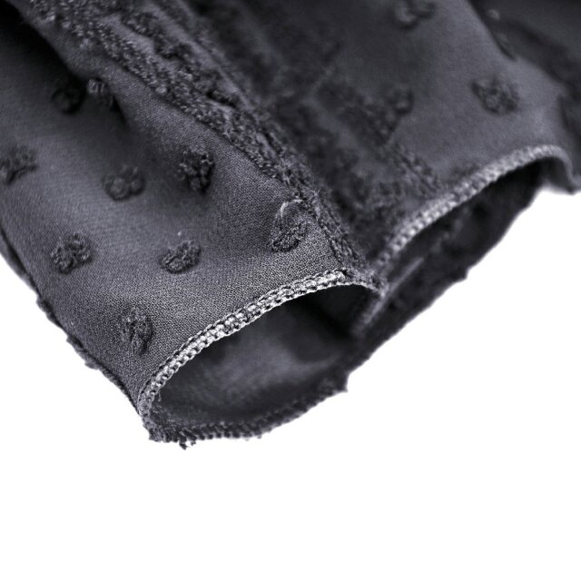 Dark In Love halbtransparente Tunika Vespertine mit Puffärmeln S