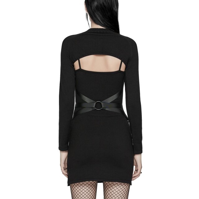 PUNK RAVE 2-piece cyber goth knit dress night raver