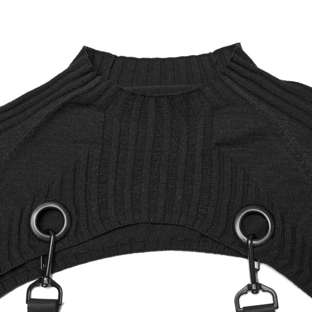 PUNK RAVE 2-piece cyber goth knit dress night raver