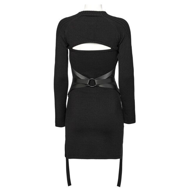 PUNK RAVE 2-piece cyber goth knit dress night raver