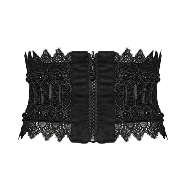 PUNK RAVE Cathedral Korsagengürtel Gothic Embrace M-L