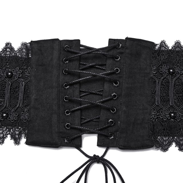 PUNK RAVE Cathedral Korsagengürtel Gothic Embrace XL-XXL
