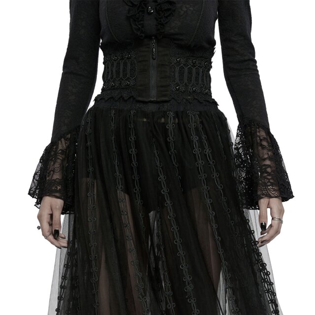 PUNK RAVE Cathedral Korsagengürtel Gothic Embrace XL-XXL