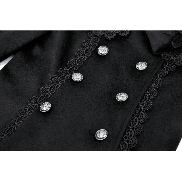 Short gothic coat Sinister Snowflake