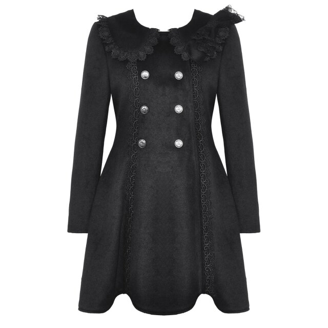 Short gothic coat Sinister Snowflake
