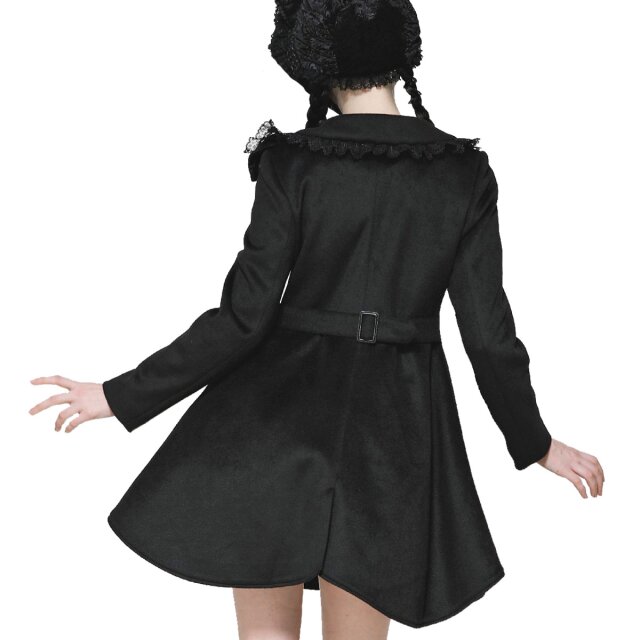 Short gothic coat Sinister Snowflake