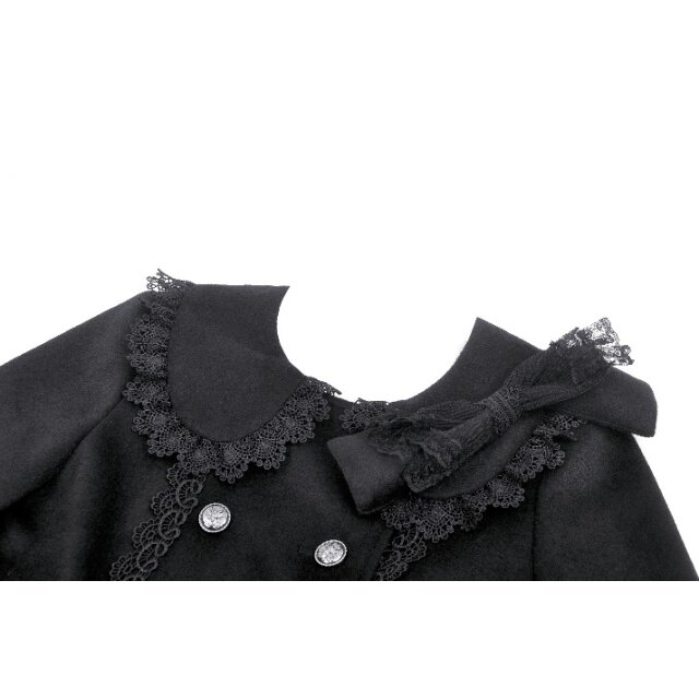 Short gothic coat Sinister Snowflake