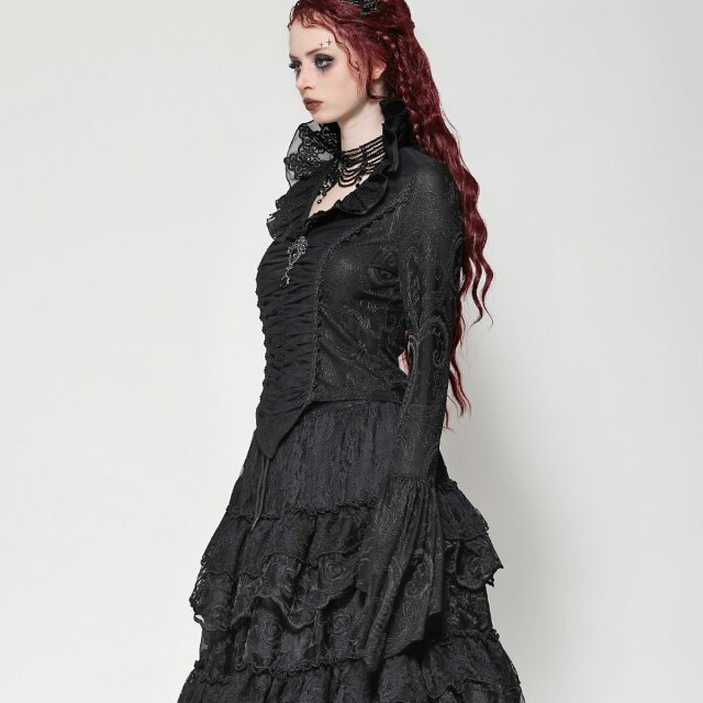 Victorian Goth Shirt La Signora Borgia S/M