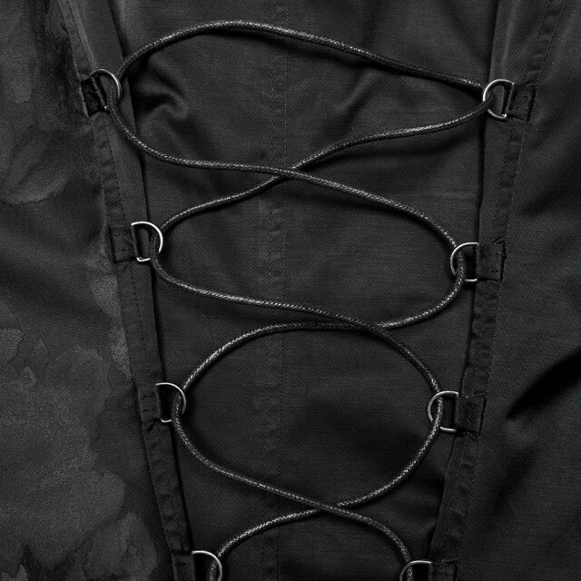 Asymmetrische Punk Rave Gothic-Weste Upir 5XL