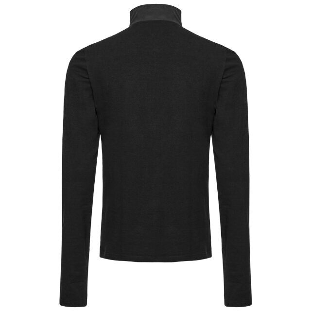 Punk Rave Cyber Goth Longsleeve Faithful Darkness mit Zip L-XL