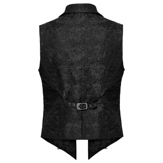 Dark romantic Punk Rave waistcoat Glory Anthem in red or black -