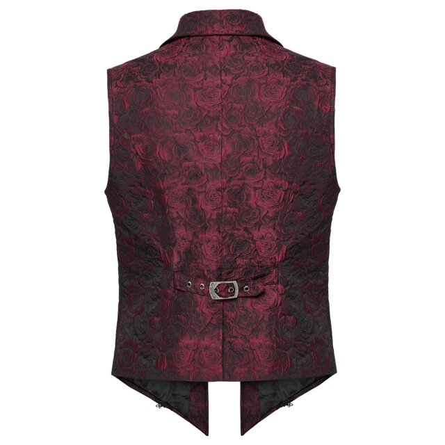 Dark romantic Punk Rave waistcoat Glory Anthem in red or black red-