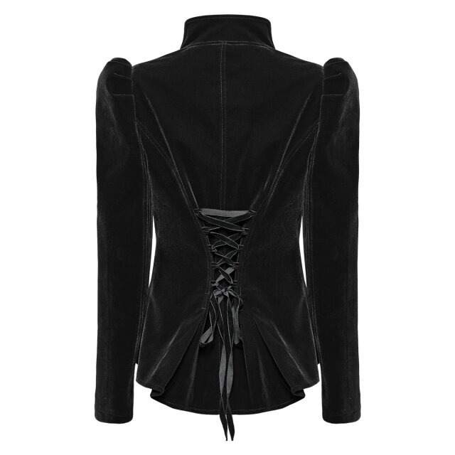 PUNK RAVE Samtjacke Bloodlust L