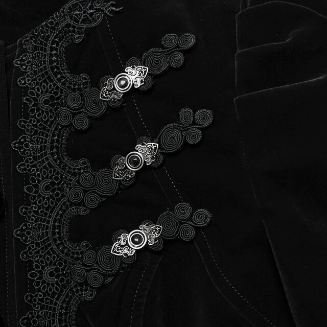 PUNK RAVE Samtjacke Bloodlust XS