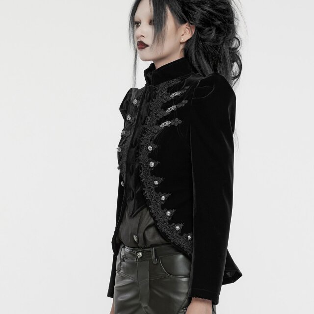 PUNK RAVE Samtjacke Bloodlust XS