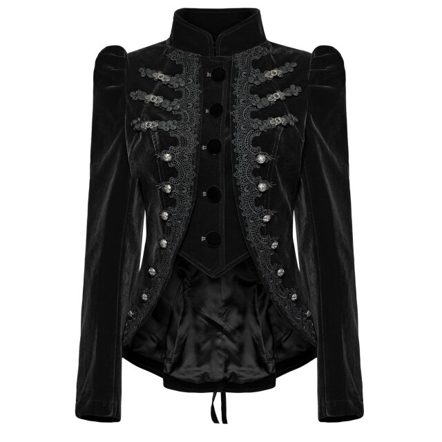 PUNK RAVE Samtjacke Bloodlust XS