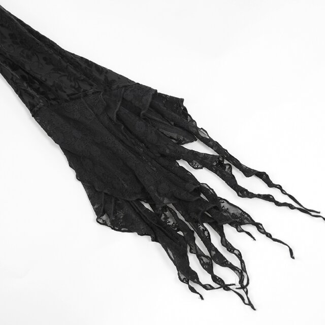Dunkelromantisches Bolero Spark of Destiny mit 3D-Blüten 3XL-4XL