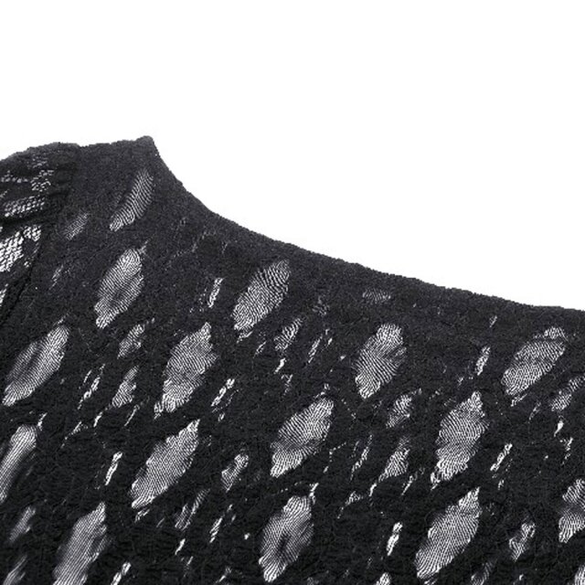 Dark Vices semi-transparent lace blouse